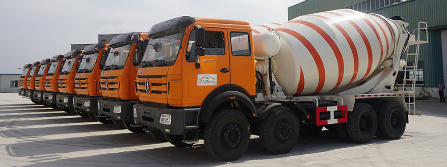 Concrete mixer truck