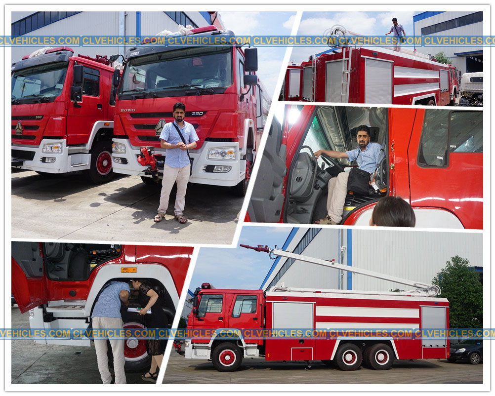 Fire fighting truck