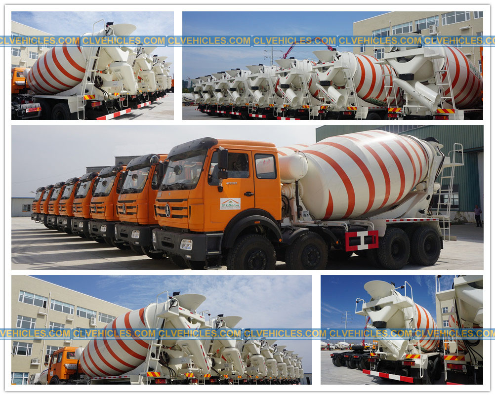 Concrete mixer truck