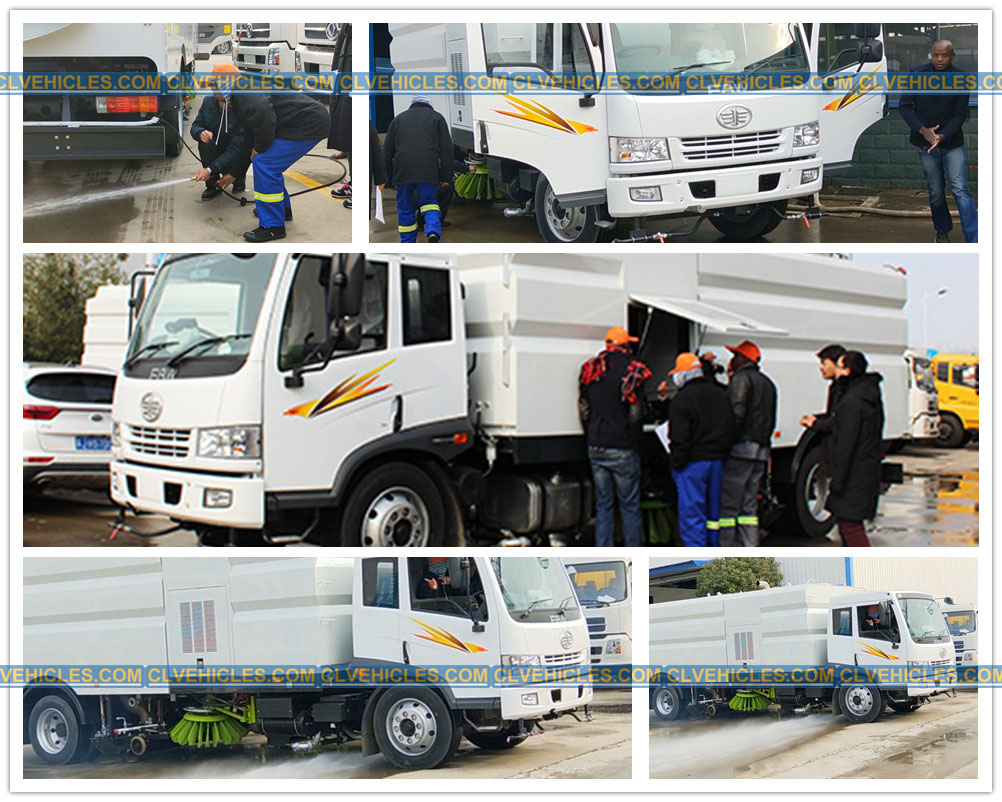 sweeper truck operation training