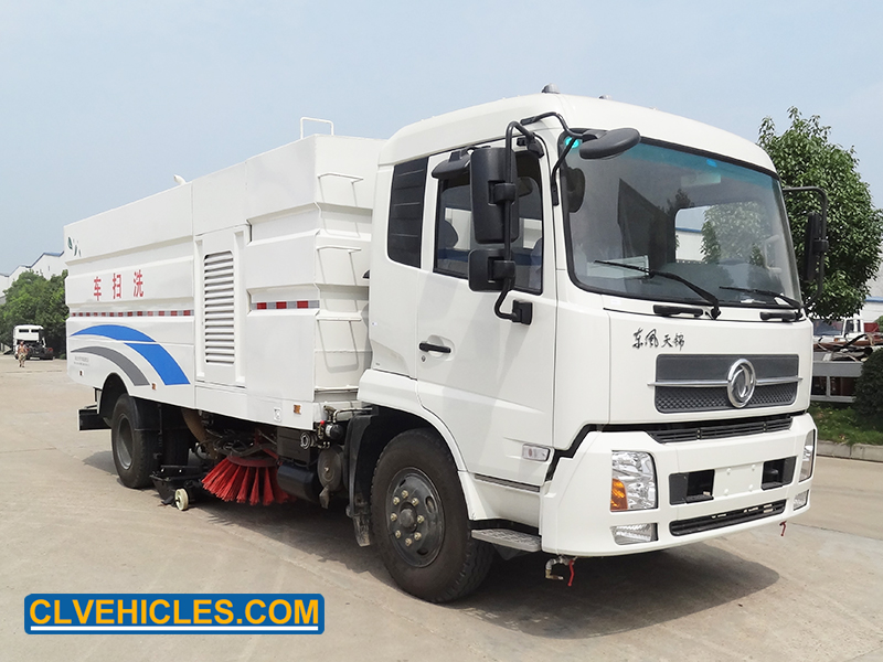 road sweeper truck