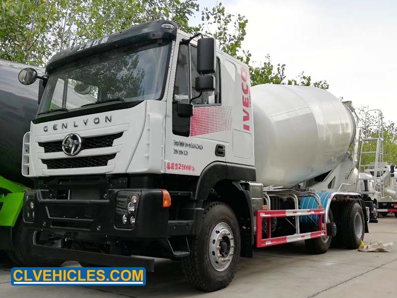 Concrete mixer truck