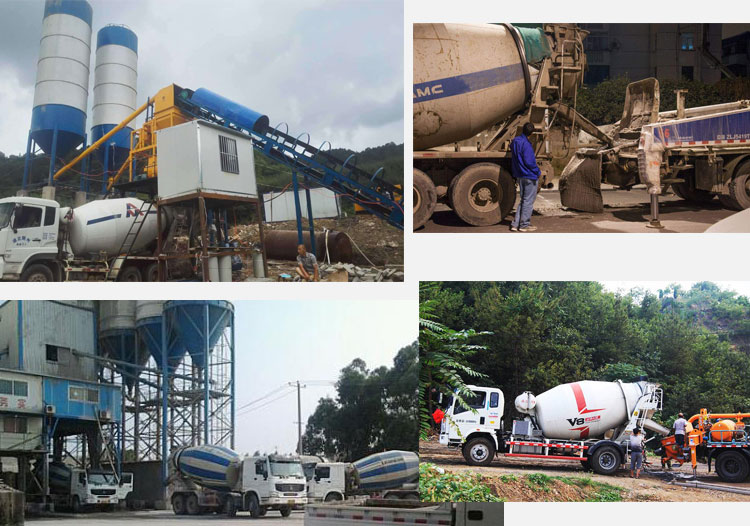 Concrete mixer truck