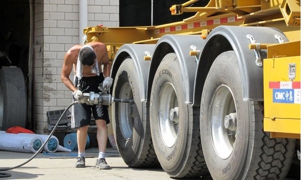 The tire maintenance