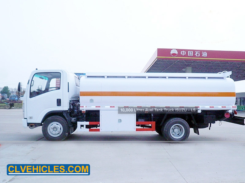 ISUZU 12CBM fuel tank truck