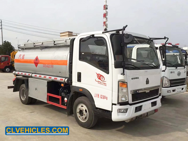 HOWO 5CBM fuel tanker