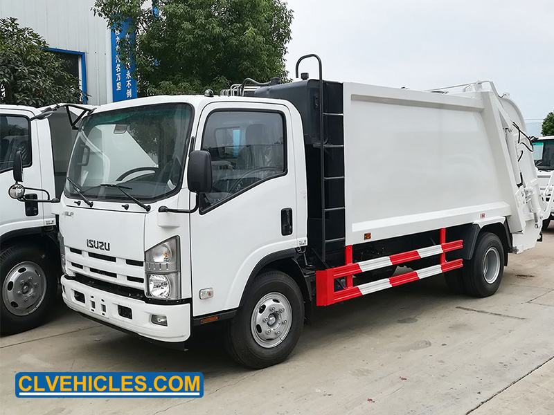 ISUZU compactor garbage truck