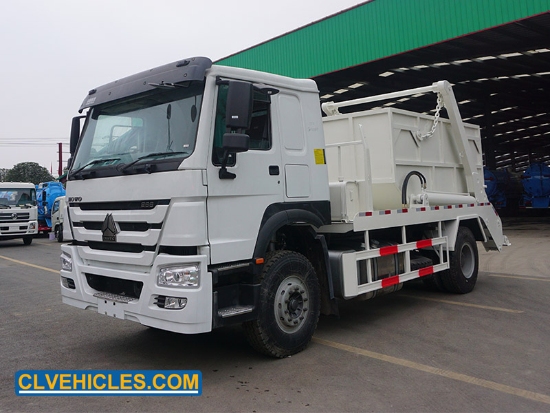 HOWO Skip loader garbage truck