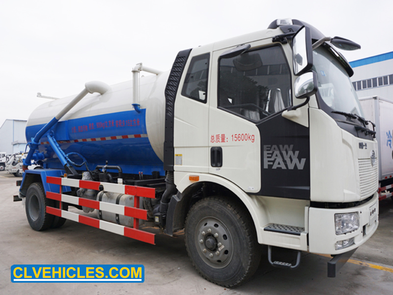 FAW vacuum truck