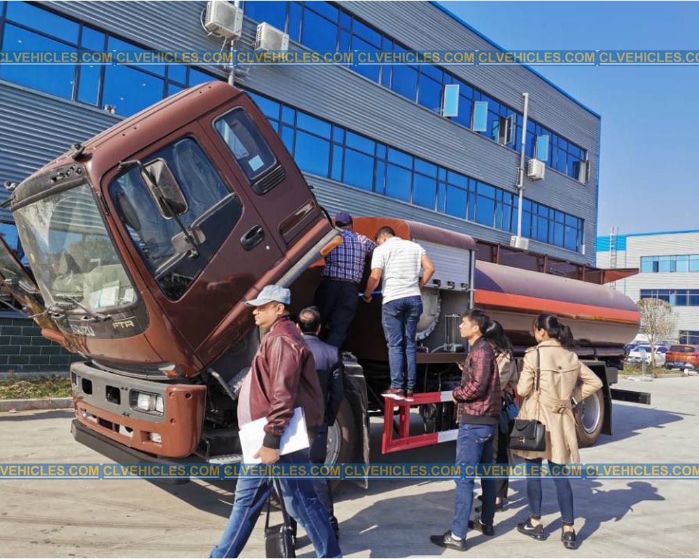 ISUZU FTR Helicopter Refueling Truck