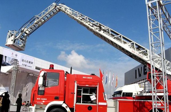 Aerial Ladder Fire Truck