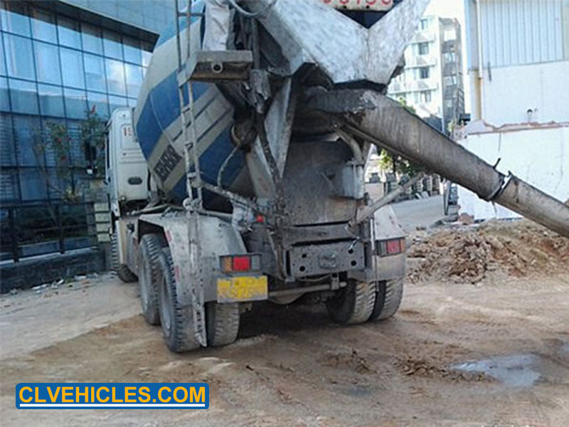 Concrete mixer truck