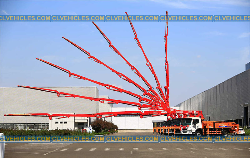 concrete pump truck