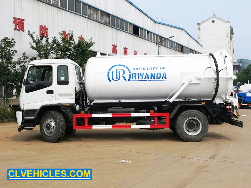 ISUZU FTR vacuum truck