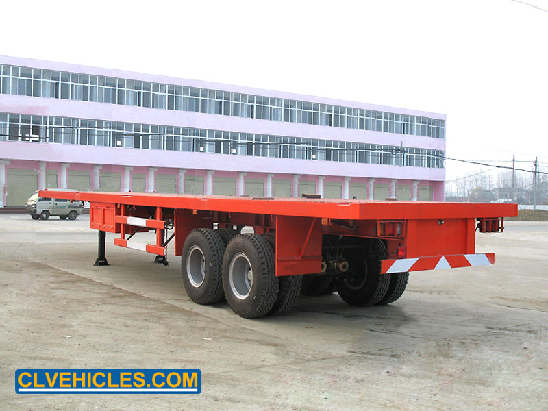 Flatbed semi-trailer