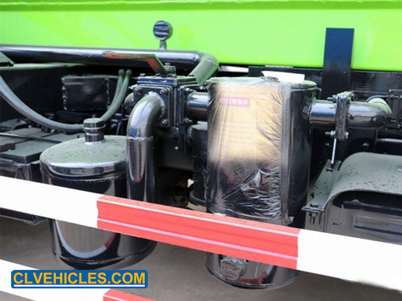 vacuum oil pump on truck