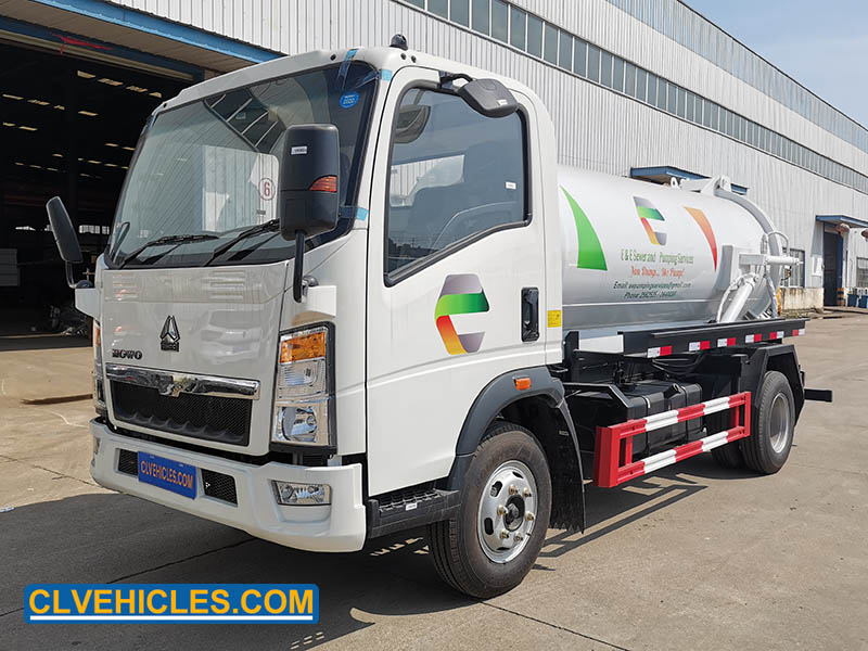 5CBM vacuum truck