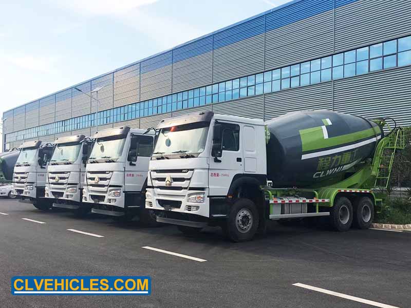 HOWO concrete mixer truck