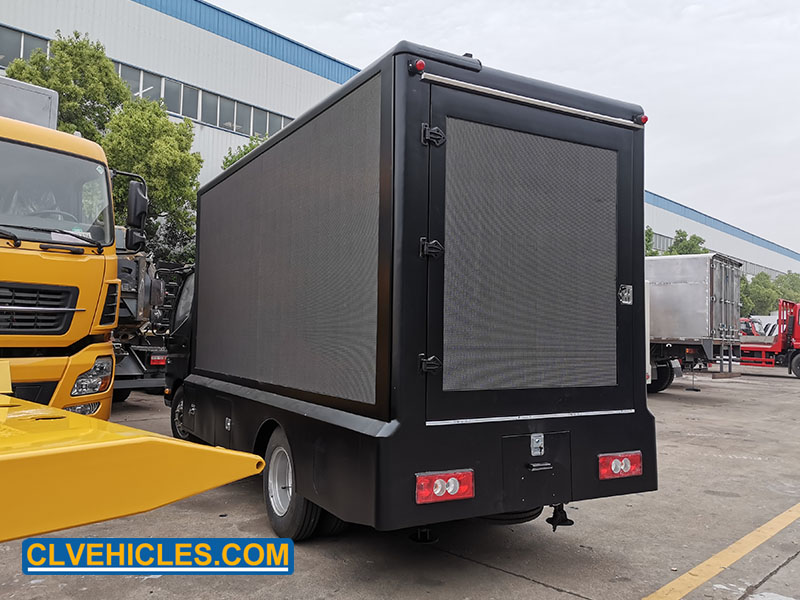 Mobile LED screen truck