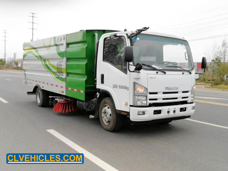 ISUZU sweeper truck