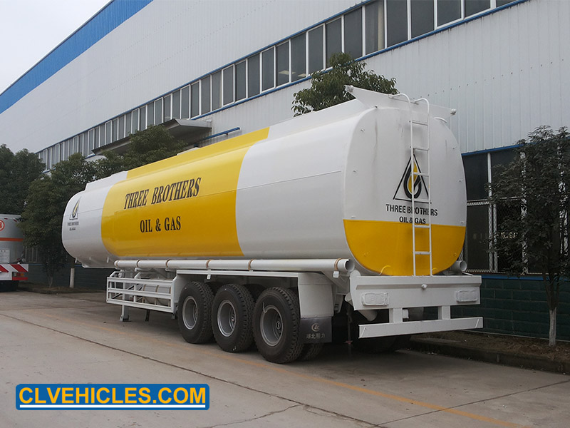 45CBM fuel tank semi trailer