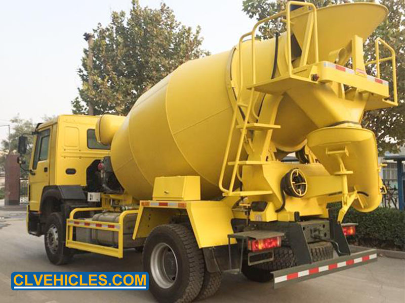 6CBM concrete mixer truck