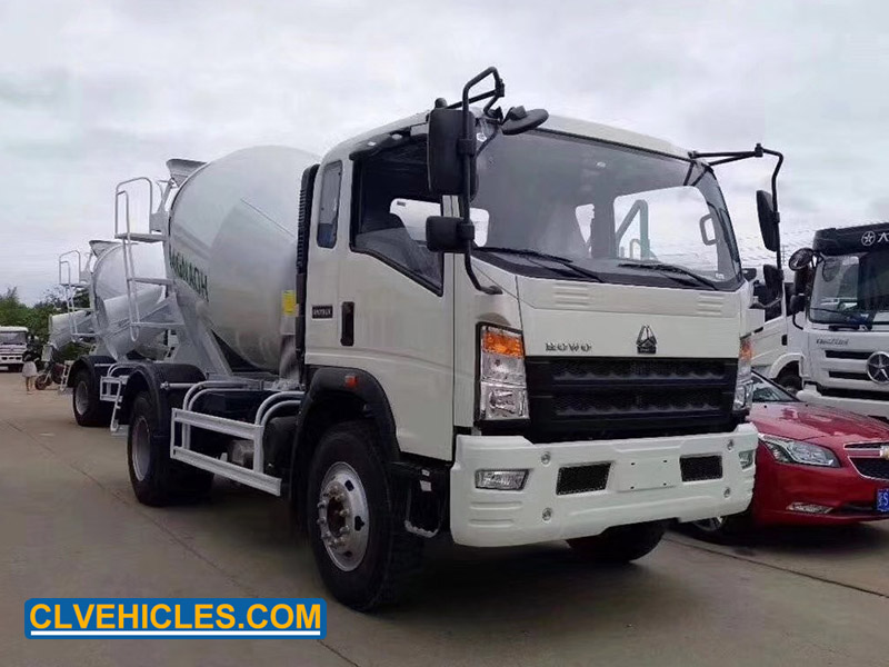 3CBM concrete mixer truck