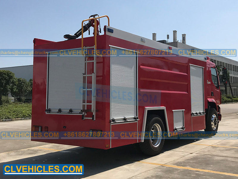 Fire-fighting truck