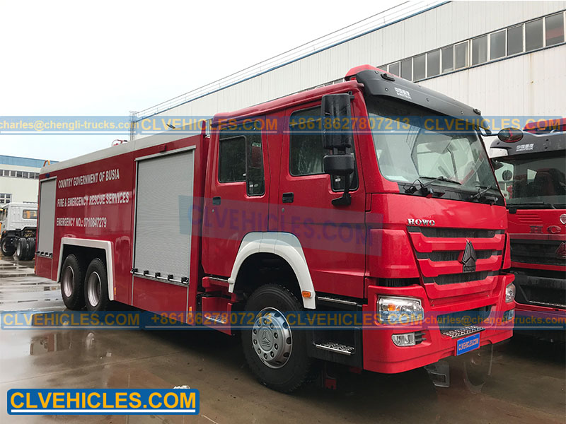 fire fighting truck
