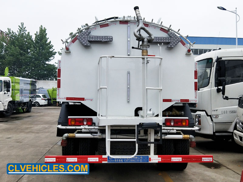 high pressure water truck