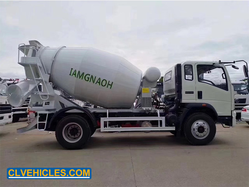 Concrete mixer truck