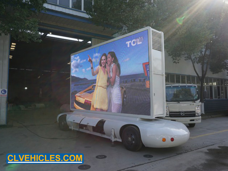 LED screen trailer