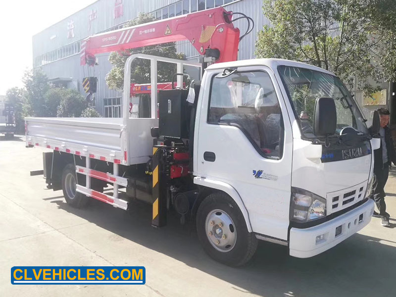 ISUZU 3ton crane truck