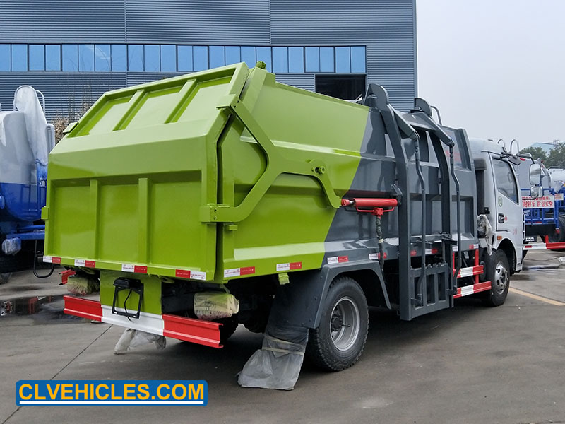 side load garbage compactor