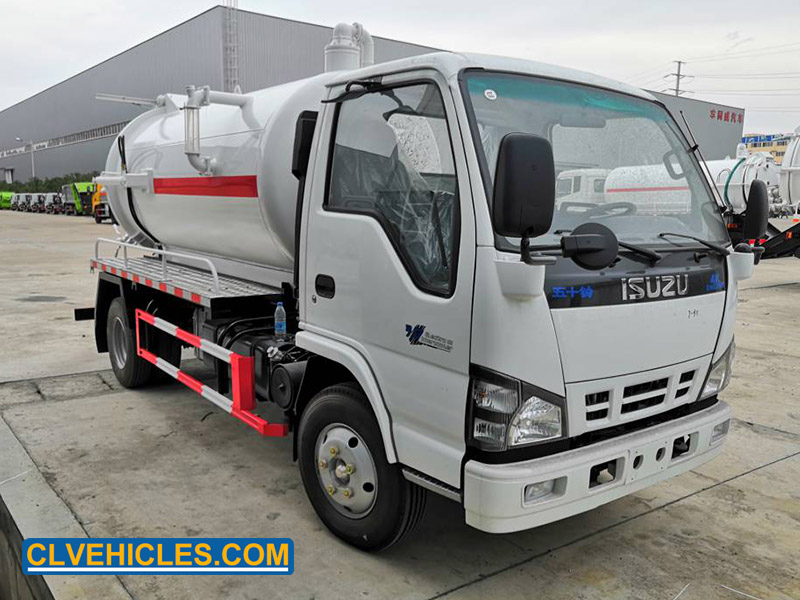 ISUZU sewage tank truck