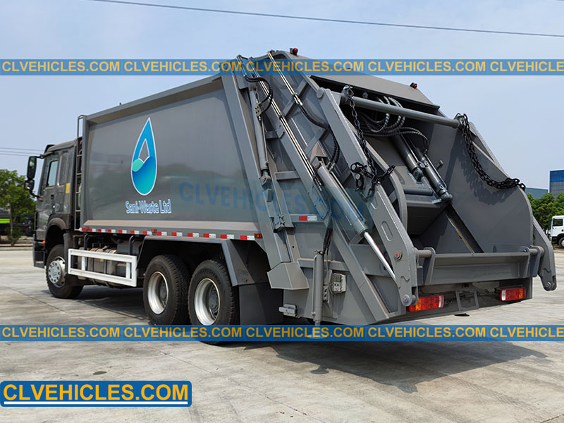 25ton garbage truck