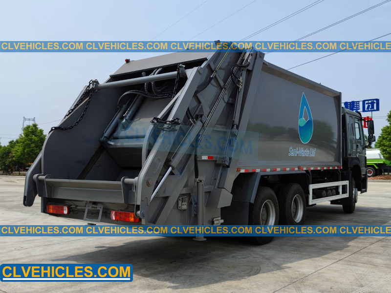 23CBM garbage compactor truck