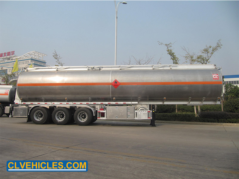 Aluminum Alloy Oil Tanker Truck