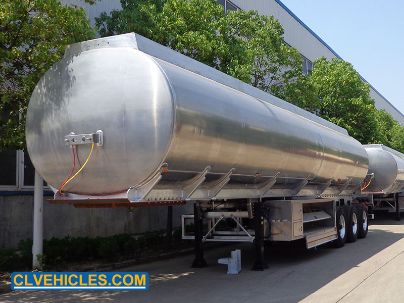 Aluminum Alloy Oil Tanker trailer