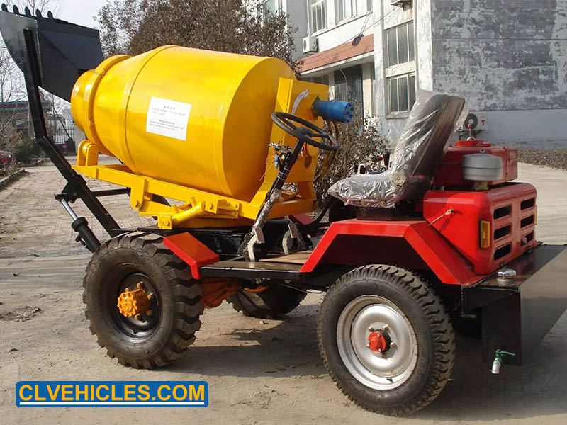 mini concrete mixer truck