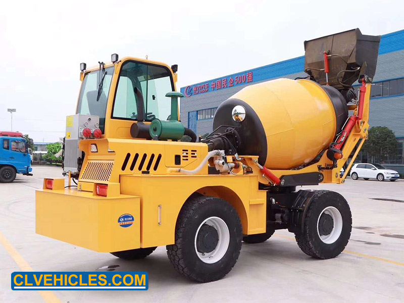 self-load concrete mixer