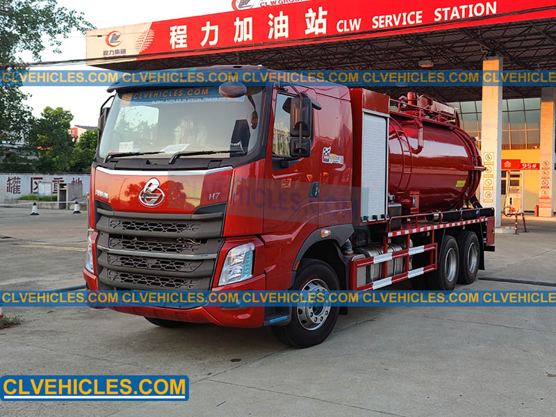 dongfeng vacuum truck