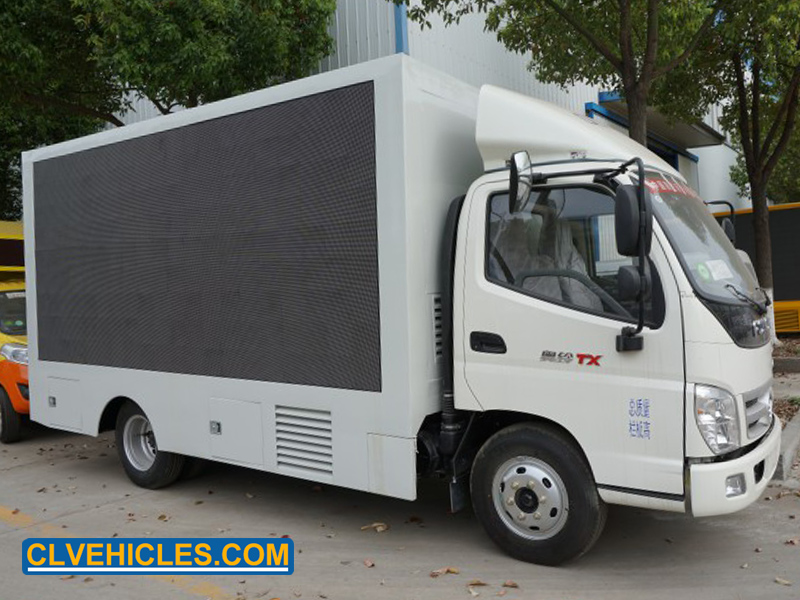 LED screen truck