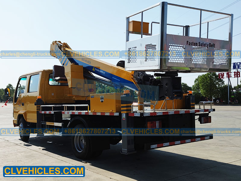 ISUZU aerial truck