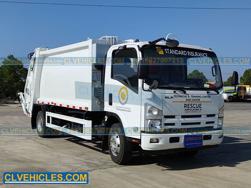 ISUZU garbage truck