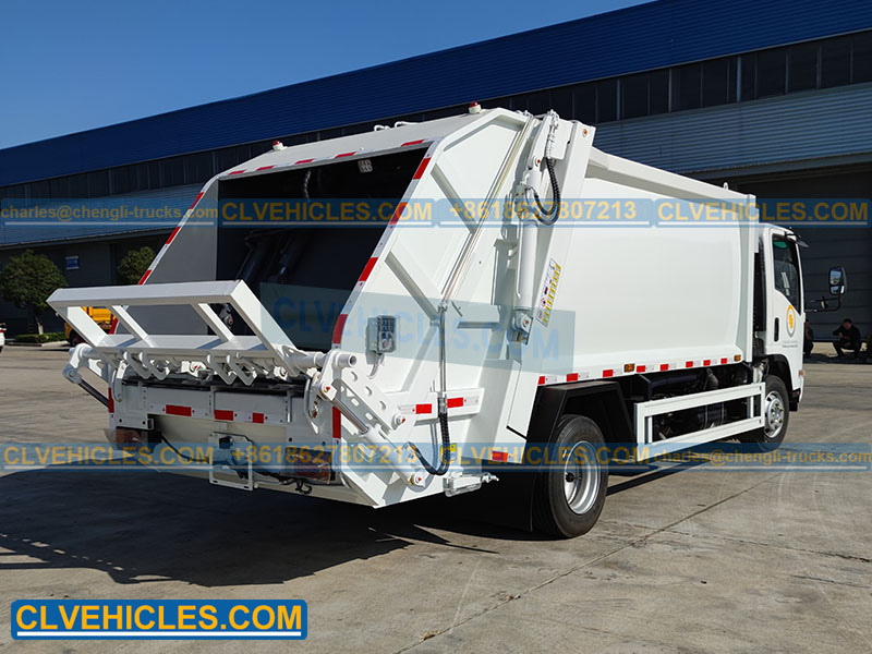 ISUZU ELF garbage truck