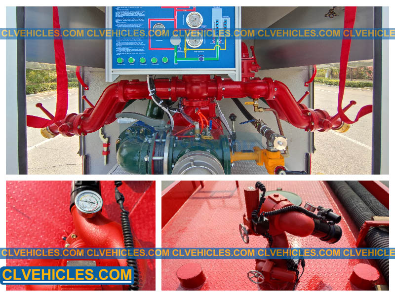 fire pump and fire monitor