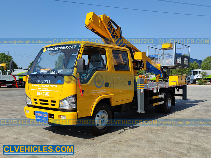 ISUZU 20m aerial truck