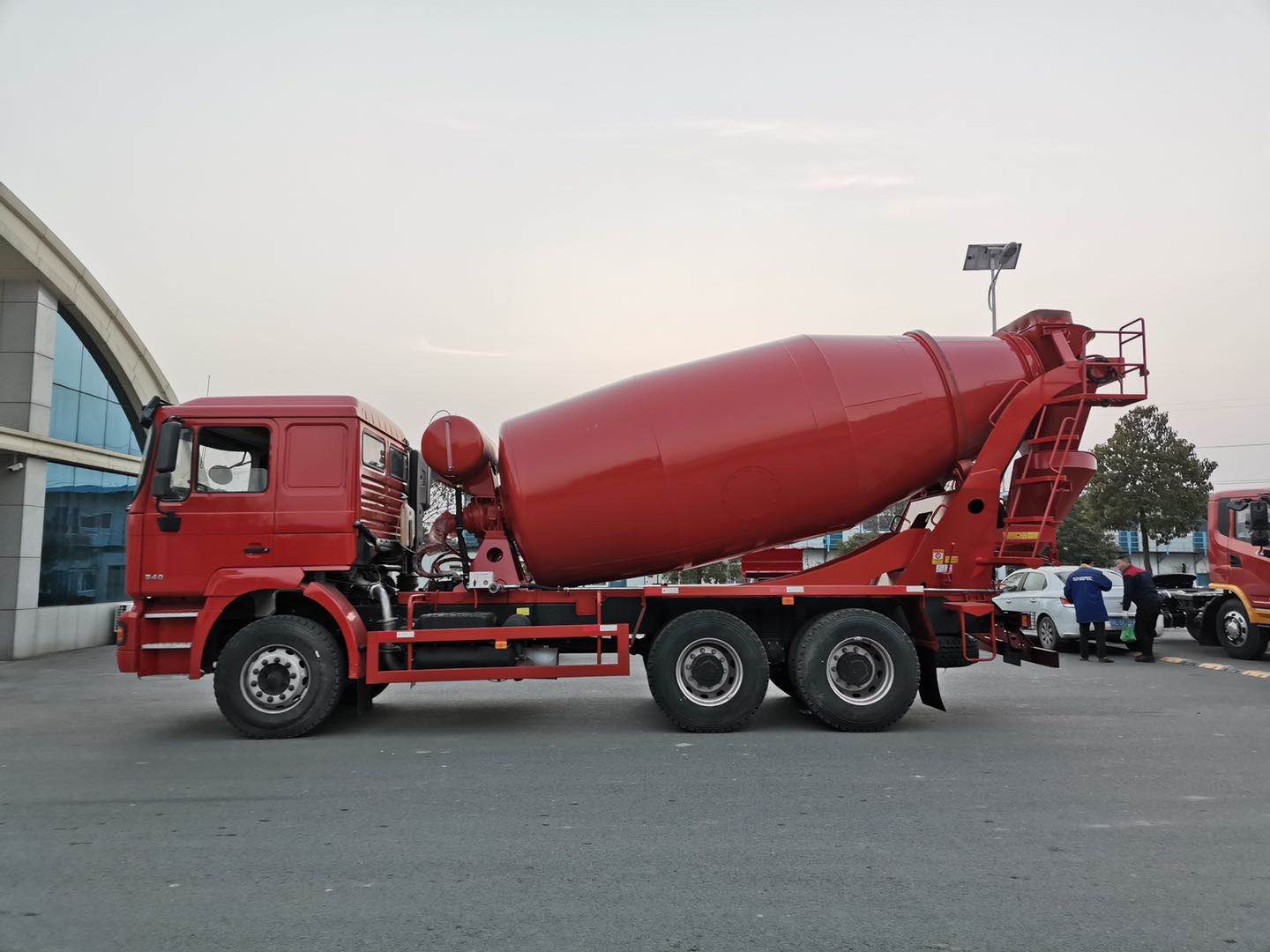 concrete mixer truck