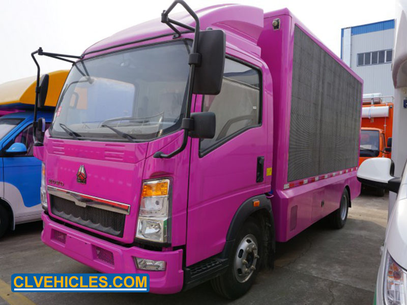 LED screen truck